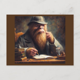 Bigfoot Sherlock Holmes Vykort