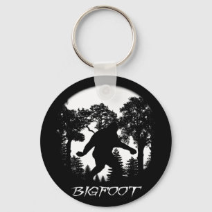 Bigfoot Silhouette Nyckelring