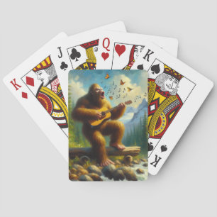 Bigfoot Singing Casinokort