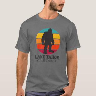 Bigfoot Sjö Tahoe California Sasquatch T Shirt