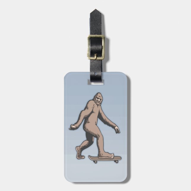 Bigfoot Skateboard Bagagebricka (Vertikal Framsida)
