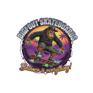 Bigfoot Skateboards-Balans är Allt Mini Skateboard Bräda 18,5 Cm