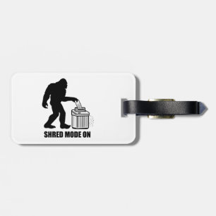 Bigfoot-skuggläge på bagagebricka