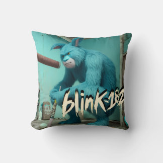 Bigfoot Slugger Inspired Blink 182 Pillow Kudde