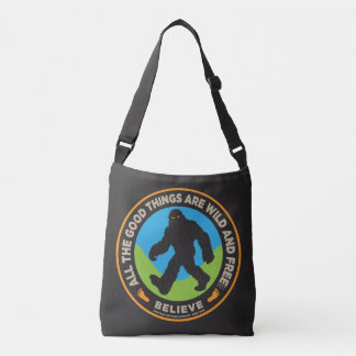 Bigfoot-snörryggsäck. Axelväska
