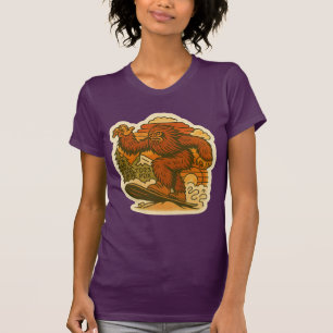 Bigfoot Snowboarding T Shirt