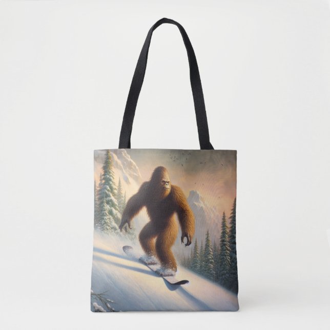 Bigfoot Snowboarding Tygkasse (Framsida)