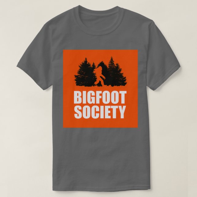Bigfoot Society Podcast 2 T Shirt (Design framsida)