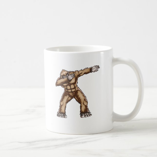 Bigfoot som baddar kaffemuggen kaffemugg (Höger)