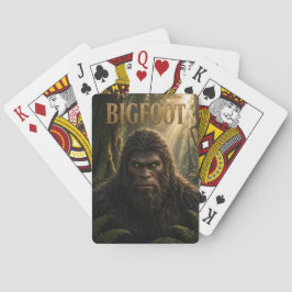 Bigfoot-spelkort, pokerkort casinokort