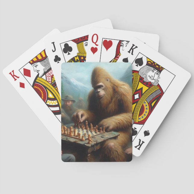 Bigfoot-spelschack Casinokort (Baksidan)