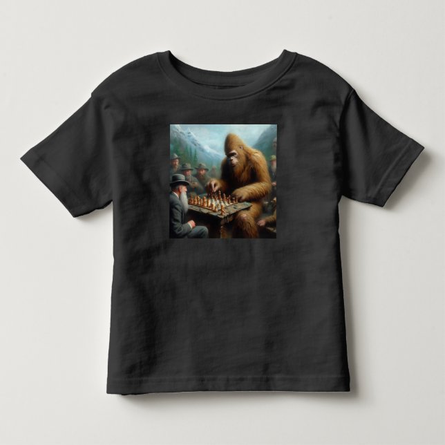 Bigfoot-spelschack T Shirt (Framsida)