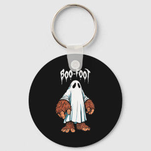 Bigfoot-spökdräkt halloween boo-foot sasquatch nyckelring