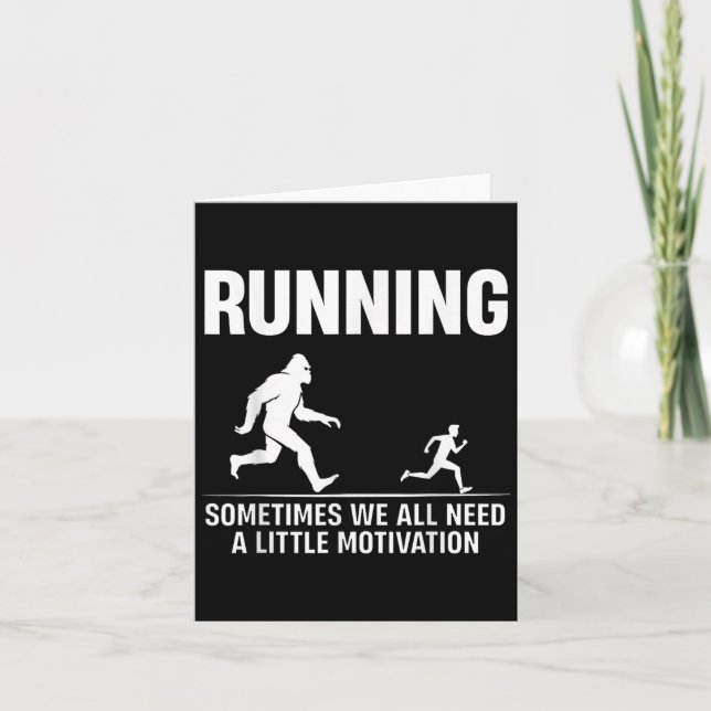 Bigfoot springer ibland, ibland behöver vi alla en kort (Framsida)