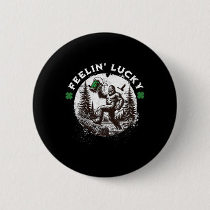 Bigfoot St Patricks Day Sasquatch Shamrocks Lucky Knapp
