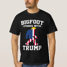 Bigfoot Stands med trumfkort 2024 T Shirt