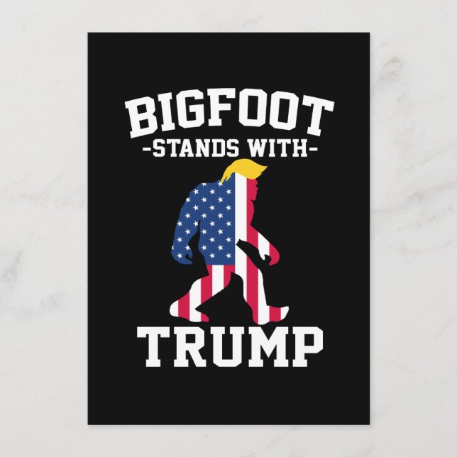 Bigfoot Stands med trumfkort 2024 Tilläggskort (Framsida)