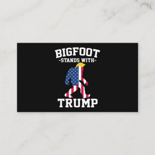 Bigfoot Stands med trumfkort 2024 Visitkort