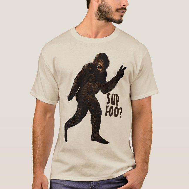 Bigfoot Sup Foo? Tröja (Framsida)