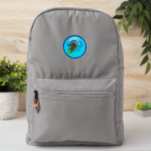 Bigfoot Surfar Kille Surfing Ocean Halvpipor