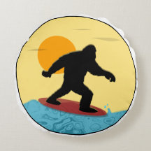 bigfoot surfing hawaiiansk 