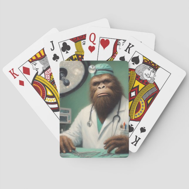 Bigfoot Surgeon Casinokort (Baksidan)