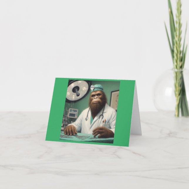 Bigfoot Surgeon Kort (Framsida)