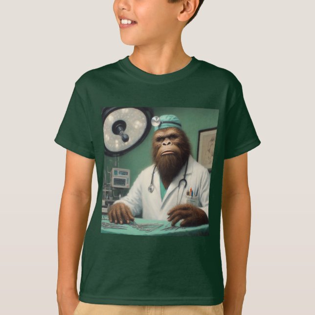 Bigfoot Surgeon T Shirt (Framsida)