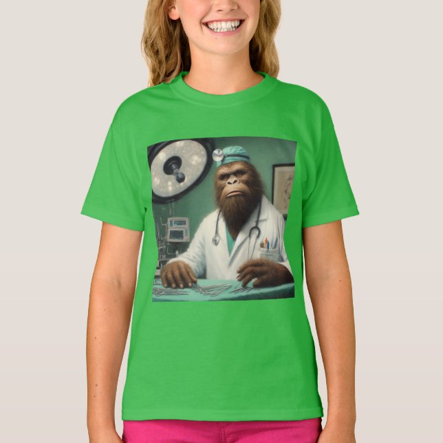 Bigfoot Surgeon T Shirt (Framsida)