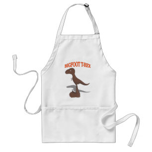 Bigfoot T-Rex Teckning Förkläde
