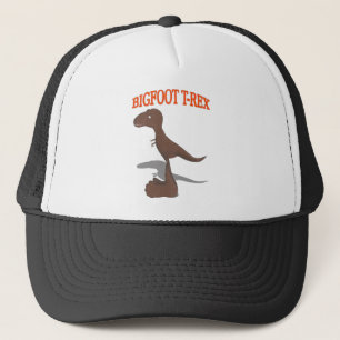 Bigfoot T-Rex Teckning Truckerkeps