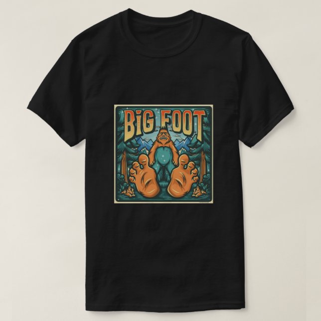 Bigfoot T Shirt (Design framsida)