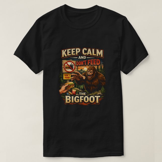 Bigfoot T Shirt (Design framsida)