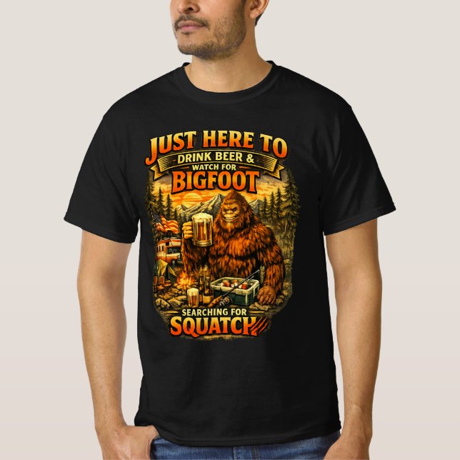 Bigfoot T Shirt (Framsida)
