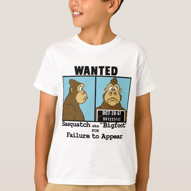 Bigfoot T Shirt (Framsida)