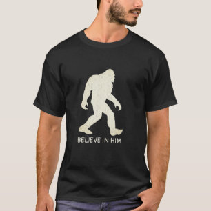 Bigfoot T-Shirt - Anpassade Sasquatch Manar Tee