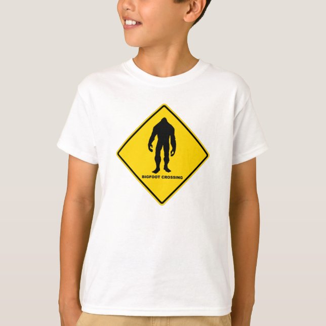 Bigfoot T-Shirt för barn (Framsida)