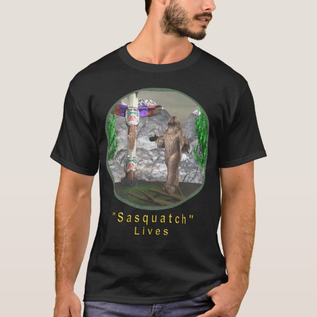 Bigfoot t-shirts (Framsida)