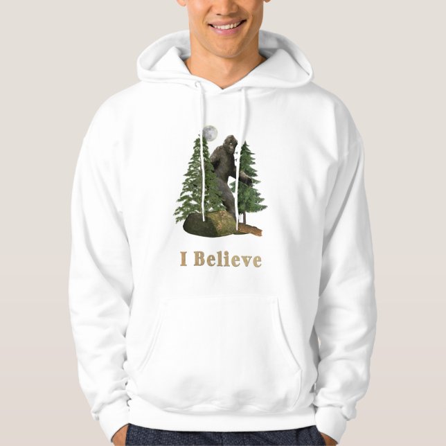 Bigfoot t-shirts hoodie (Framsida)