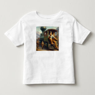 Bigfoot Tåg Ingenjör T Shirt