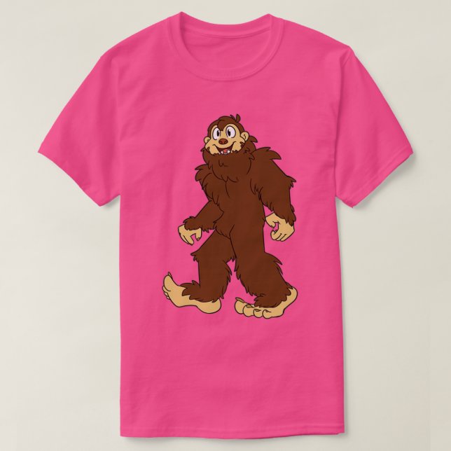 Bigfoot tar en Hike Triblend T Shirt (Design framsida)