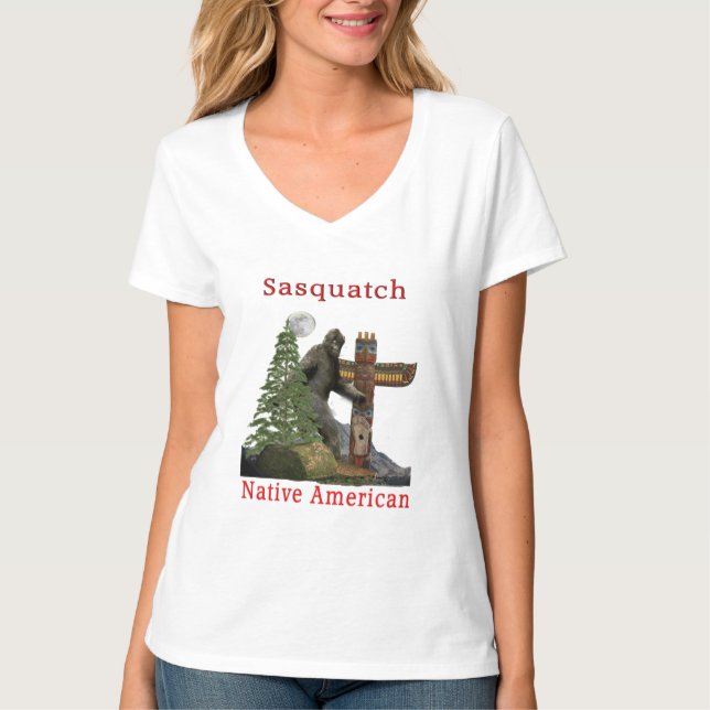 Bigfoot Tee Shirt (Framsida)