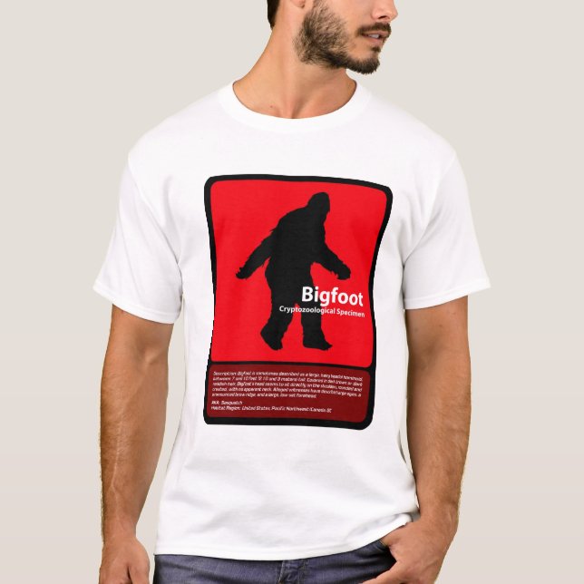Bigfoot Tee Shirt (Framsida)