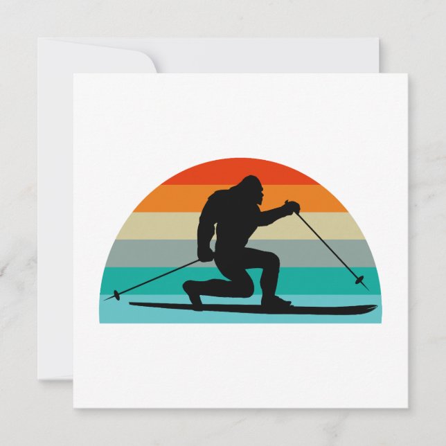 Bigfoot Telemark Skiing Rainbow (Framsida)