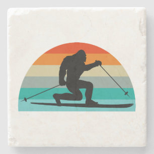 Bigfoot Telemark Skiing Rainbow Stenunderlägg