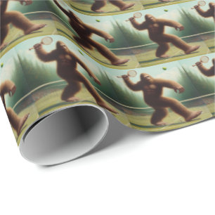 Bigfoot Tennis Presentpapper