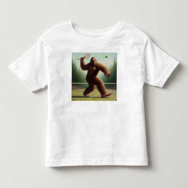 Bigfoot Tennis T Shirt (Framsida)