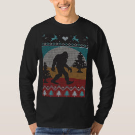 Bigfoot till jul t shirt
