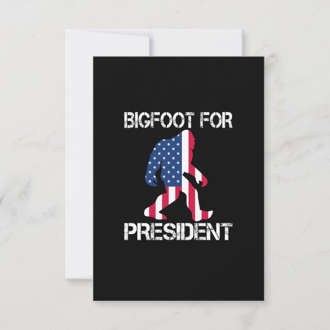 Bigfoot till president (Framsida)