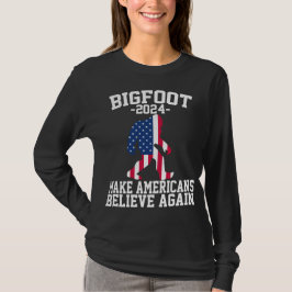 Bigfoot till president 2024 t shirt